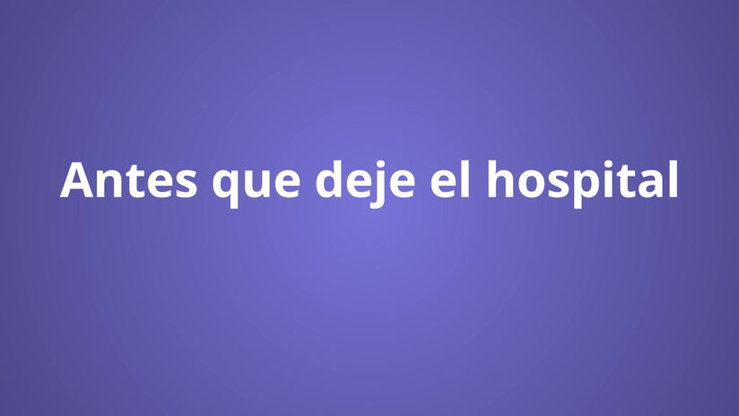 Mytonomy Before You Leave The Hospital